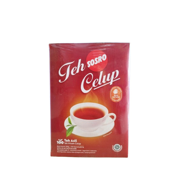 

Teh Sosro Celup Black Tea isi 100s