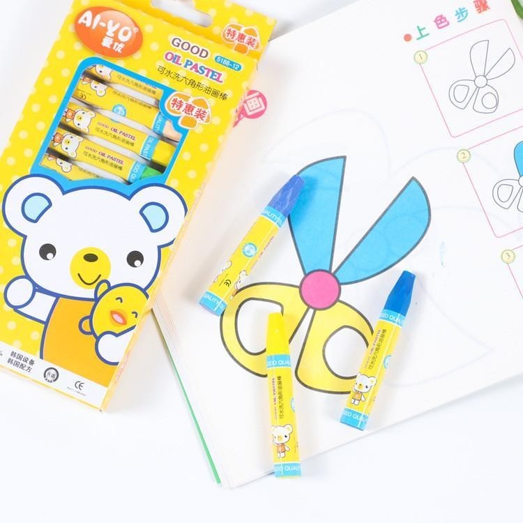 

Set Krayon Minyak Artis 12/24/36 Warna untuk Anak-anak, Lukisan Profesional, Menggambar, Seni Grafiti, Krayon Bulat yang Dapat Dicuci, Batang Tidak Beracun