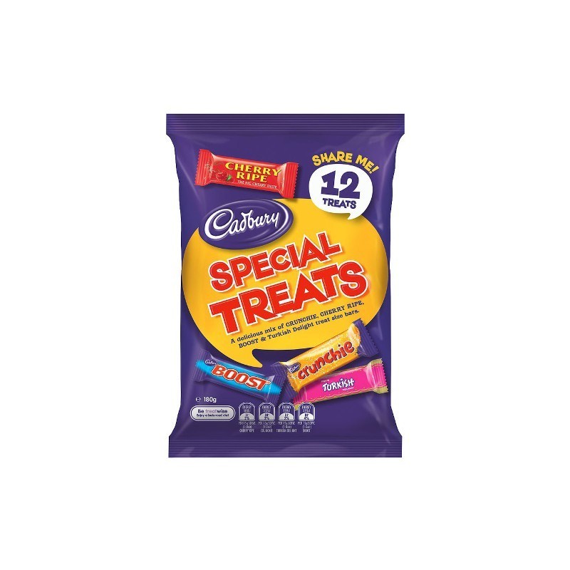 

Coklat Cadbury Special Treats 180gram isi 12pcs asal Australia