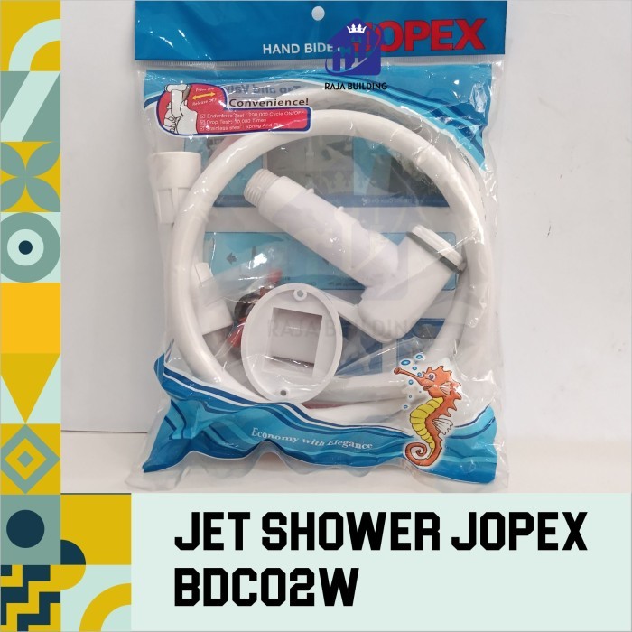 JET SHOWER JOPEX BDC02W/JET SHOWER ONDA WHITE S75WCS/JET SHOWER WARNA PUTIH BLISTER/JET SHOWER/TOILE