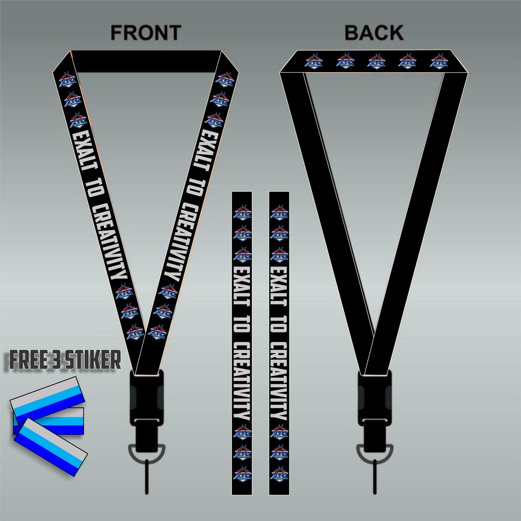 

tali ID card lanyard XTC EXALT TO CREATIVITY SEXY ROAD free sticker 03