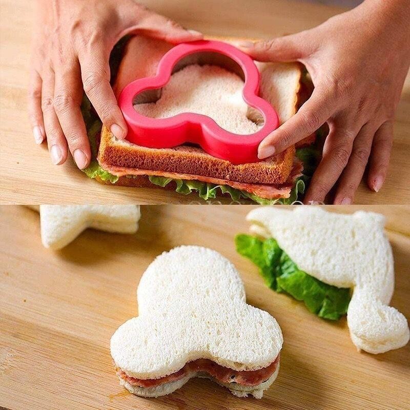 CETAKAN ROTI PEMOTONG BREAD SHAPER SHAPING SANDWICH CUTTER BENTO BEKAL ANAK JEPANG ROTI TAWAR MIKI M
