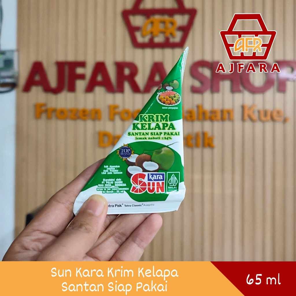 

Sun Kara Krim Kelapa Santan Siap Pakai 65 ml