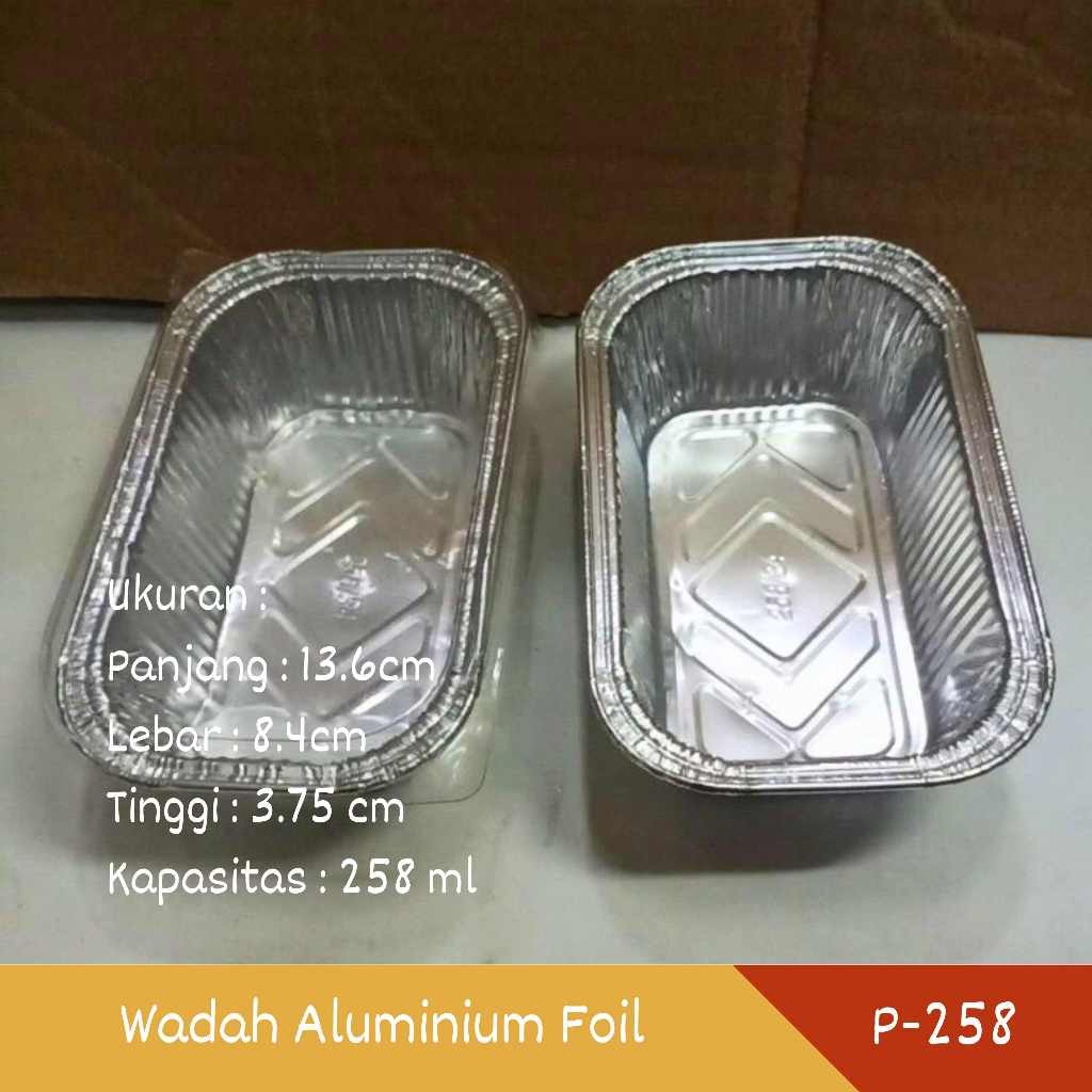 Wadah Aluminium Foil P-258