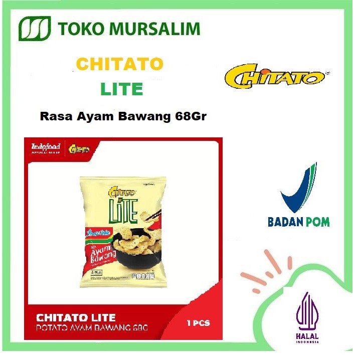 

Chitato Lite Kripik Kentang 68Gr