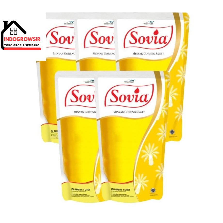 

KM Paket Bundling Minyak Goreng Sovia 1 L x 5 Pcs