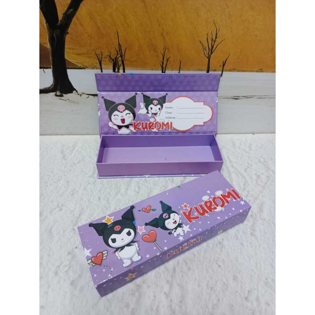 

ACEH.RQA 132018 kotak pensil DUS/pensil case/tempat pensil DUS fancy