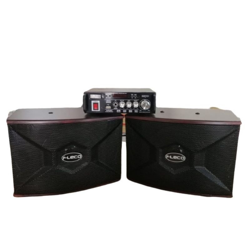 Amplifier + Speaker Mini Bluetooth Fleco F-6208 Free Mic