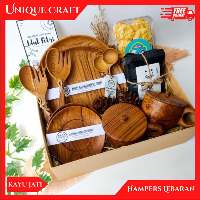 

Hampers Lebaran Hampers Natal Hempers Peralatan Makan Kayu Jati //32
