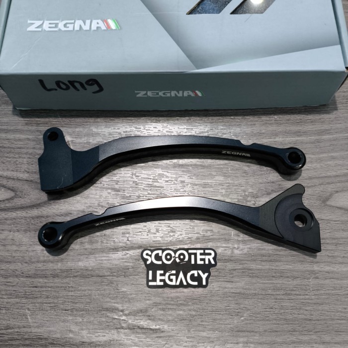 Handle Brake Lever ZEGNA Sport Black Vespa Sprint Primavera S LX LXV