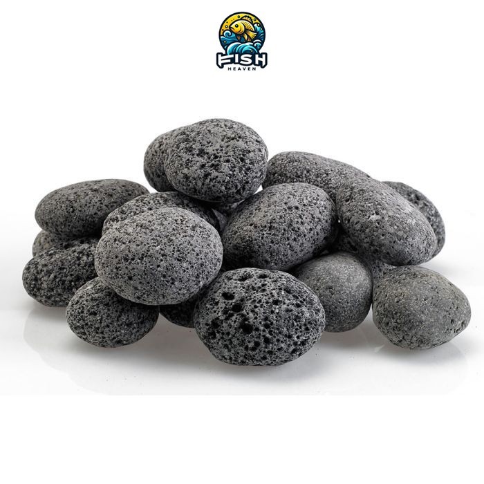 Batu Coral Lava Hitam Untuk Hiasan Aquarium Aquascape Ikan Koki Kolam Koi Media Dekorasi Taman Pot 1