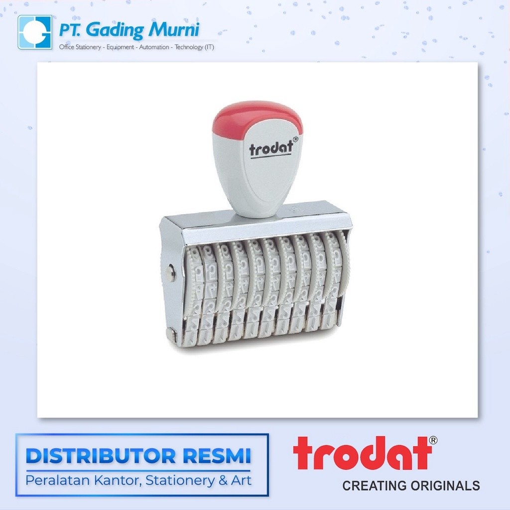 

Trodat Stempel 15310 3mm 10 digit