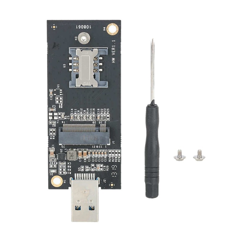 USB3.0 To NGFF Key B 3G4G WWAN Module Network Card Multifunction Test Adapter Board With SIM Slot Mo