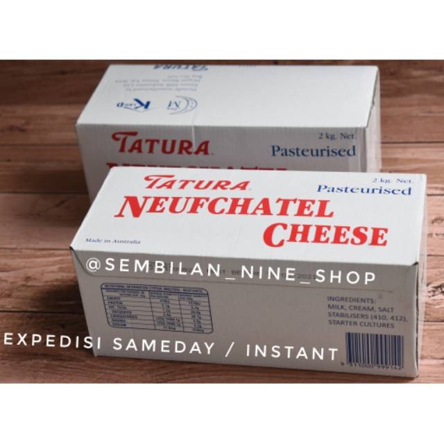 

TATURA Cream Cheese NEUFCHATEL 2 kg keju krim