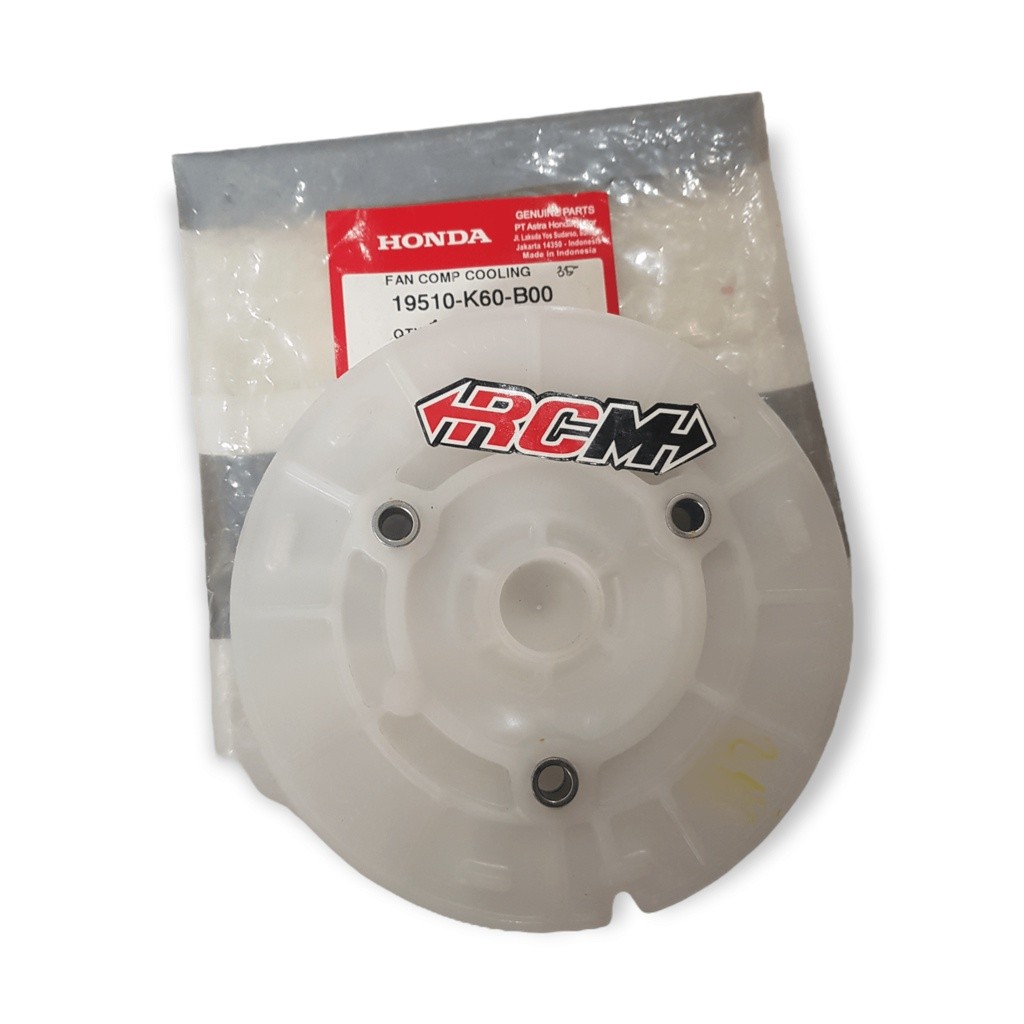 19510-K60-B00 FAN KIPAS PENDINGIN MESIN MAGNET VARIO 125 2015 2016 2017 2018 2019 LED NEW ESP HGP