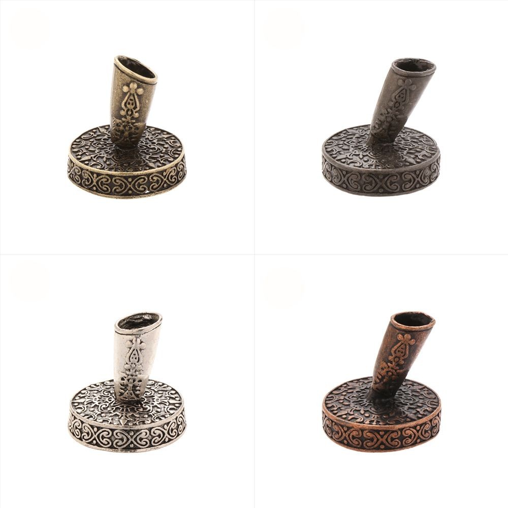 

1 PC Vintage European Style Pen Holder with Metal Round Base for Feather Quill Dip Pens Gifts School Office Supplies Stationery