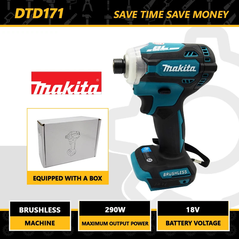 DTD171 Impact Driver 18V BL Motor Bare Tool Unit BRUSHLESS Impact Driver 18V Brushless Cordless Impa