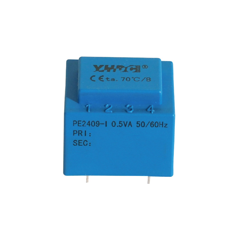 PE2409-I Power 0.5VA 220V / 6V/7.5V/9V/12V/15V/18V/24V Vacuum Epoxy Encapsulated Safety Isolation PC