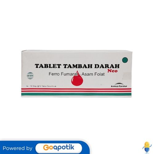 Tambah Darah Neo Kimia Farma Box 100 Tablet