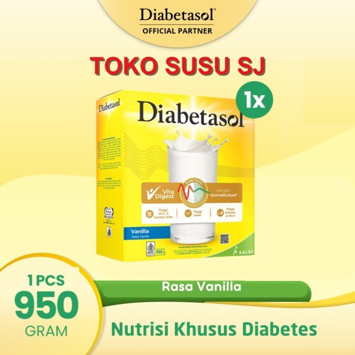 

✨NEW✨ -DIABETASOL VANILA 1000 GR / Diabetasol vanila 1 kg / Diabetasol 1kg - VANILA