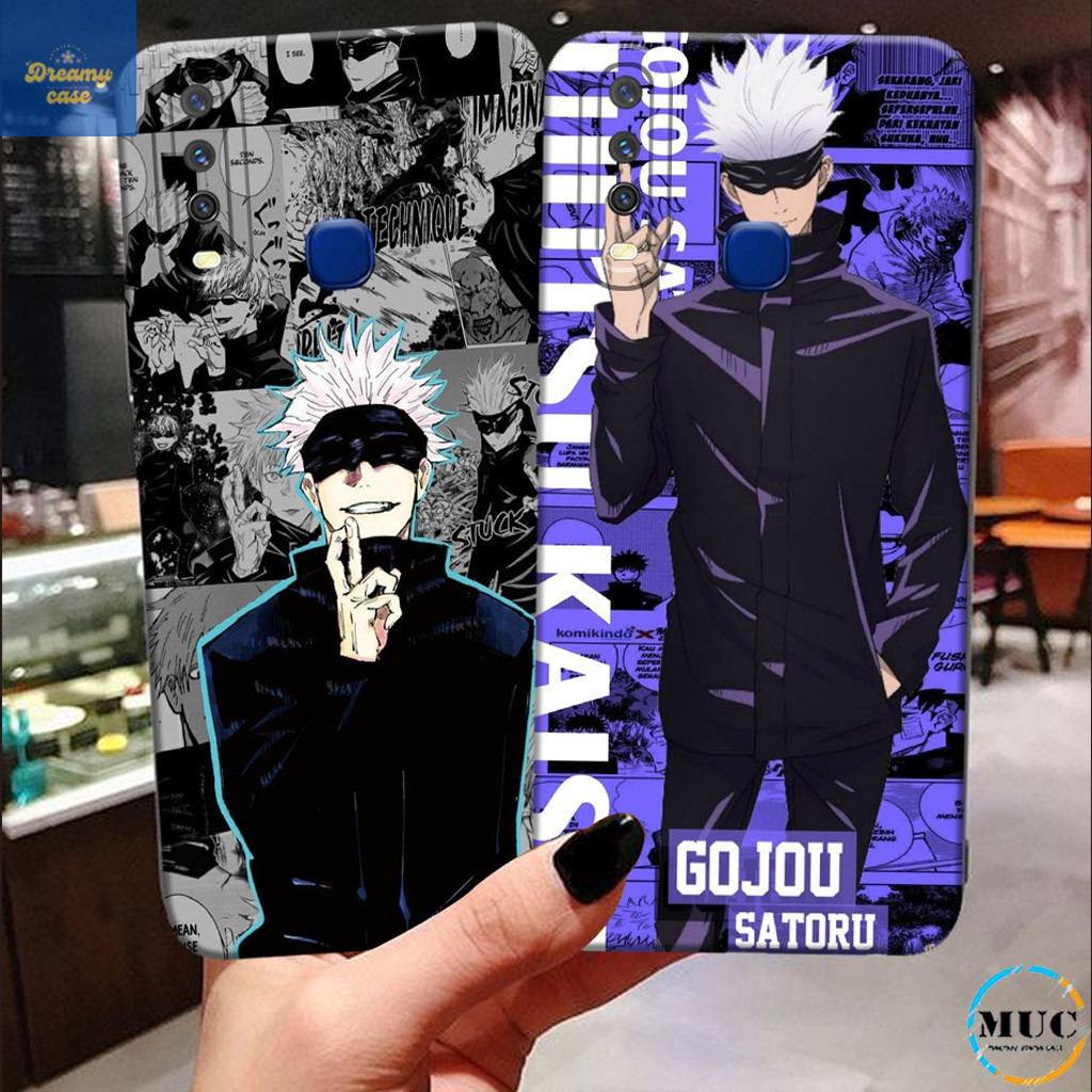 Kesing Hp Vivo Y11 / Y12 / Y12i / Y15 / Y17 / Y19 Motif Anime Jujutsu Kaisen Prokamera