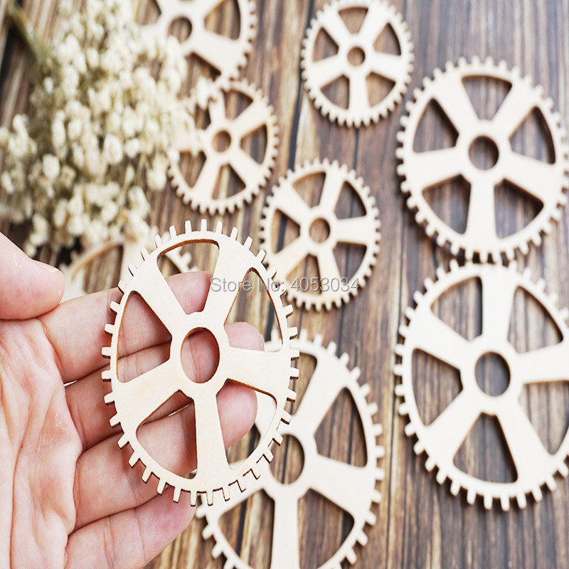 

Wooden Steampunk Gears for Crafts - Laser Cut - Steampunk Gears