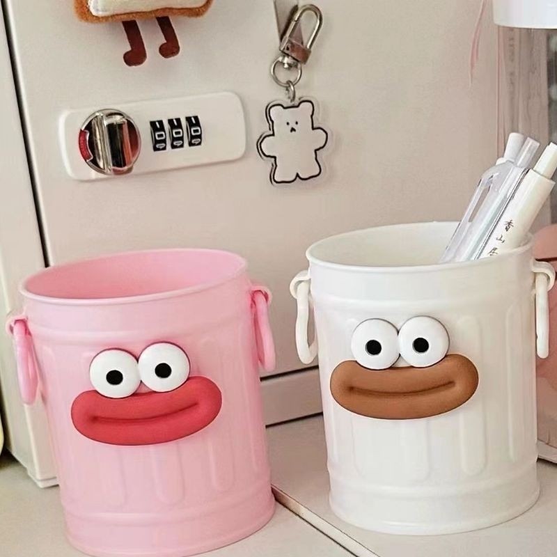 

HH Tempat Alat Tulis Wajah Aesthetic Lucu Pensil Serbaguna Multifungsi Pulpen Stationery Wadah
