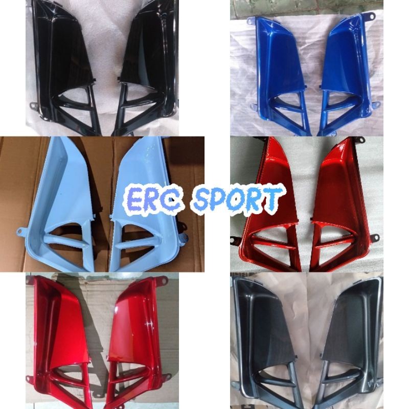 laci supra x 125 new batman cover sayap dalam honda supra x 125 new batman warna hitam biru merah ab