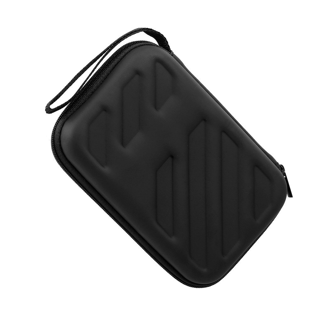 

External Hard Drive Disk Case Shockproof EVA Case 2.5in HDD with Mesh Pocket and Soft Inner Fabric Carrying Case for Office