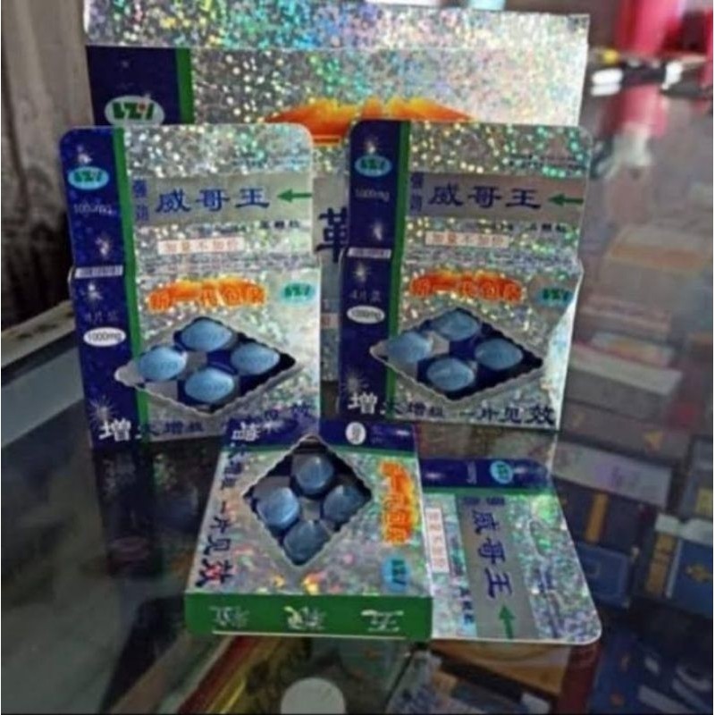 BEST PROMO PILL BIRUU CINA ASLI ORIGINAL - OBATt PRIA TAHAN LAMA