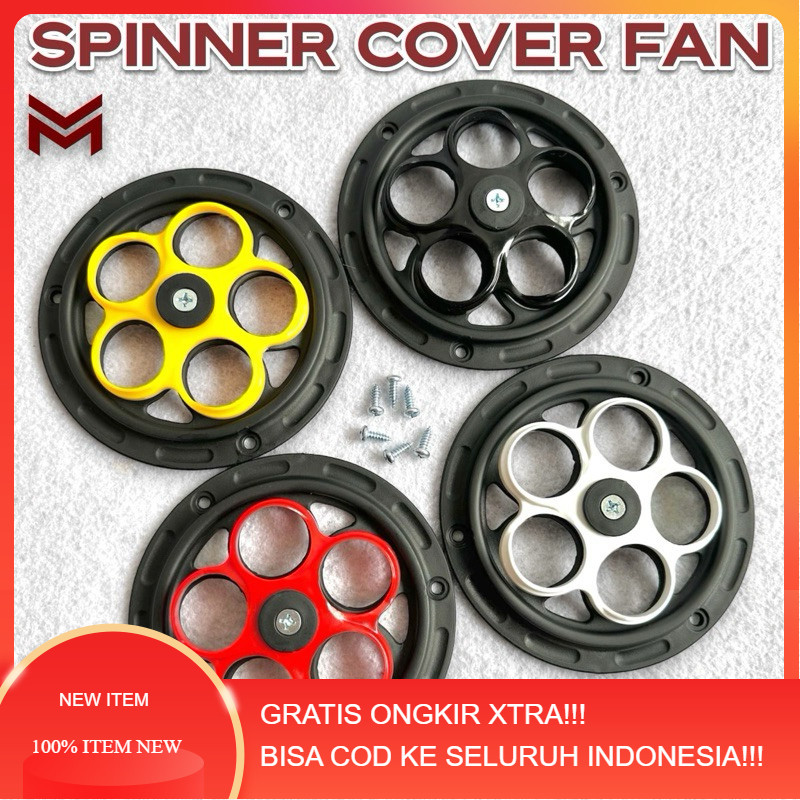 COVER KIPAS FAN COVER SPINNER PLASTIK SPINNER VESPA UNIVERSAL MATIC