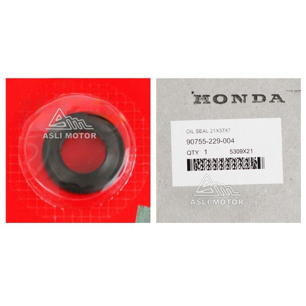 90755-229-004 Dust Seal Roda Depan 21X37X7 Supra 100 Legenda Supra Fit