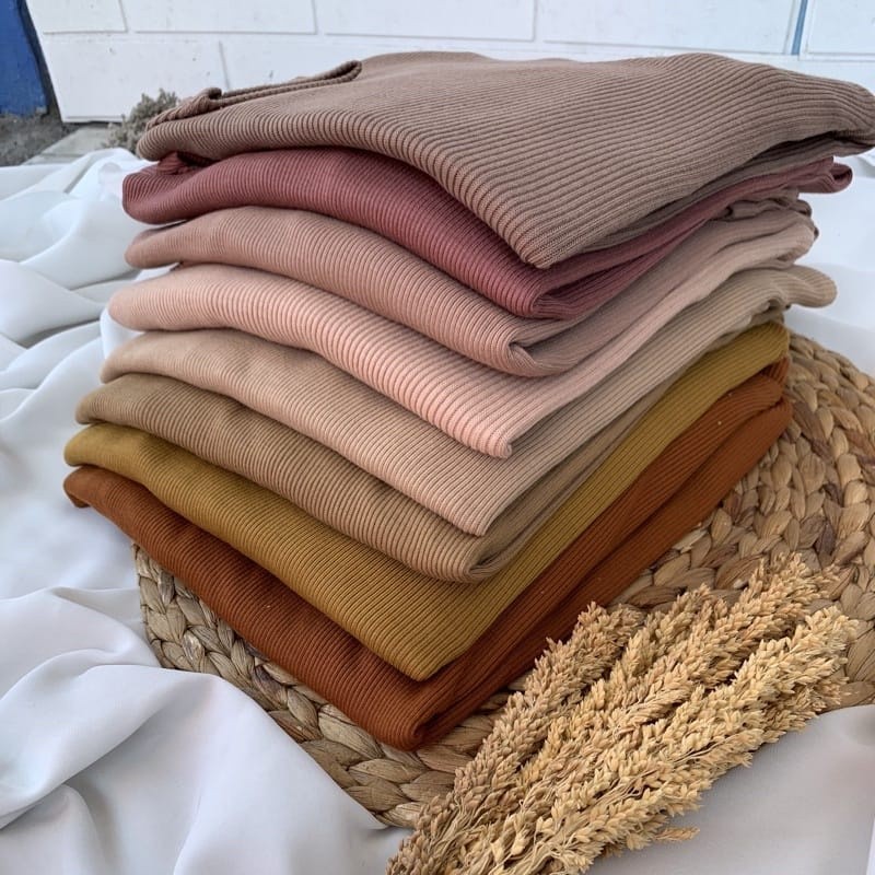 |AR| kaos rib premium wanita lengan panjang / kaos rib cewek / kaos rib lengan panjang (Unisex) / ka