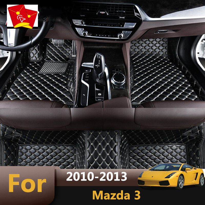 Car Floor Mats For Mazda 3 2013 2012 2011 2010 Custom Rugs Pads Auto Interior Accessories Styling Wa