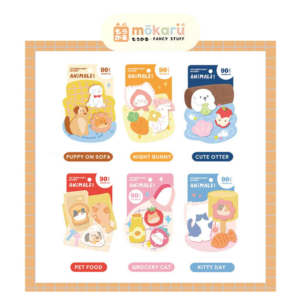 

The World Cant Exist w/o Sticky Notes / Kertas Memo Note Tempel Lucu