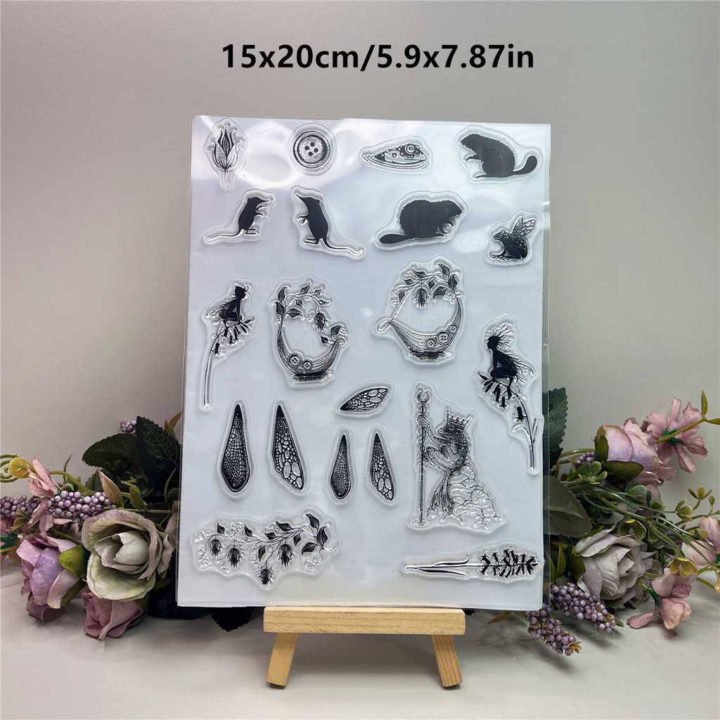 

Mouse Stamps for DIY Scrapbooking photo album Decorative Embossing Paper Cards