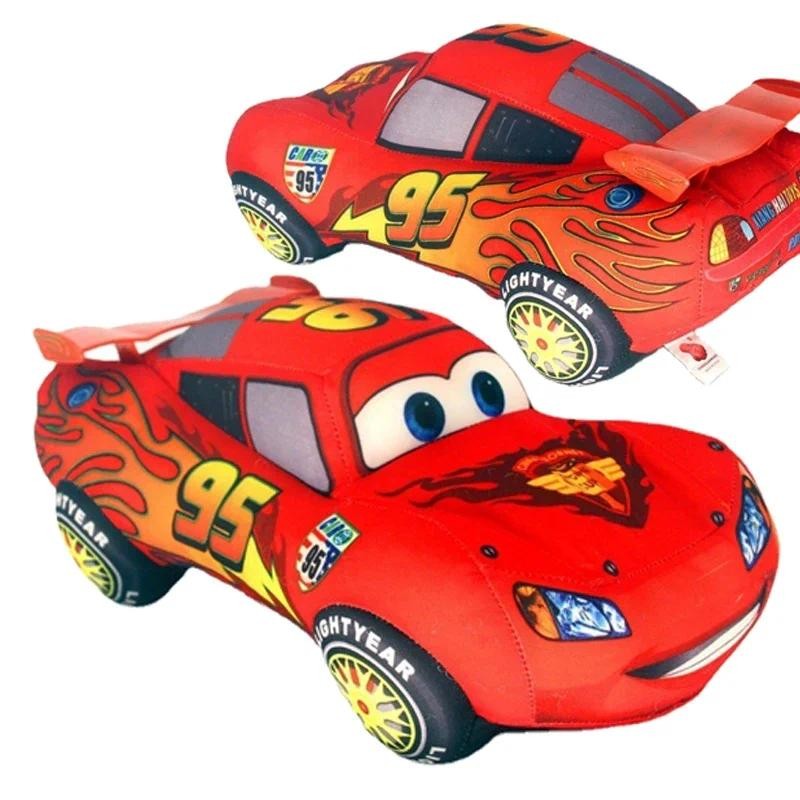 Disney Pixar Cars 2 3 Kids Toys 16cm Lightning McQueen Plush Toys Cute Cartoon Cars Plush Toys Birth
