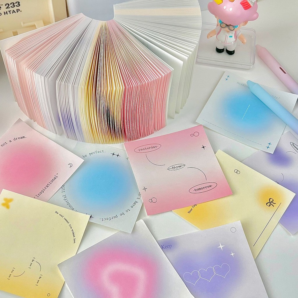 

400Sheets/pack Memo Pad Large Capacity Message Notes Decorative Kawaii Check List Office Stationery Supplies Check List
