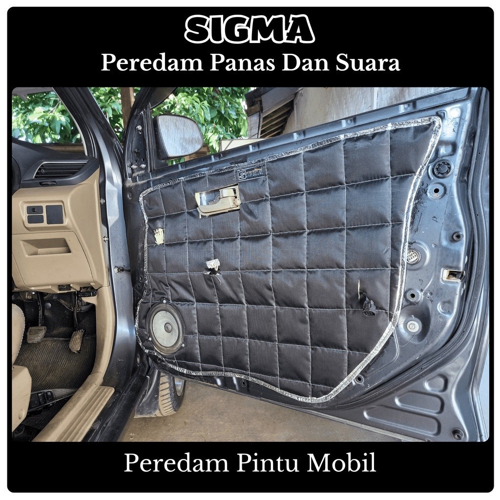 Toyota Hilux VNT Turbo Peredam Suara Pintu Mobil SIGMA