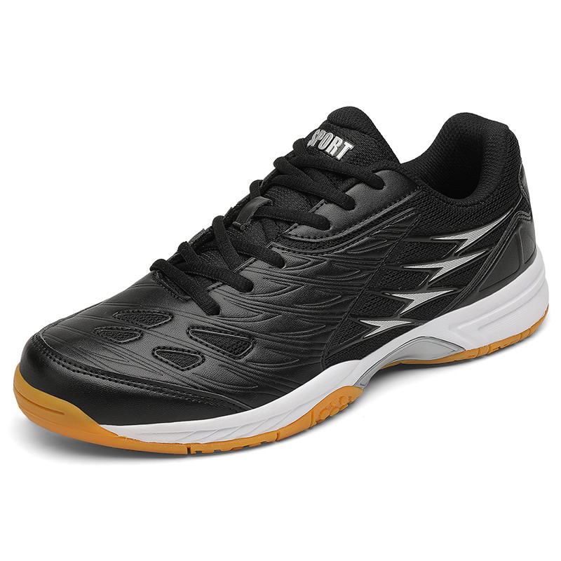 Professional Volleyball Shoes Men's Large Light Tennis Shoes Mesh Breathable Badminton Shoes Men's H