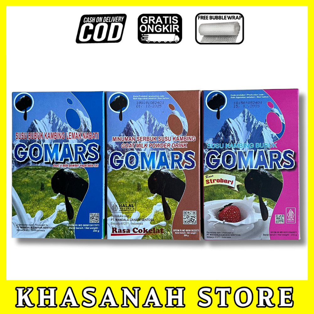 

Susu Kambing Gomars Bubuk Susu Etawa Gomars 200 Gr Susu Kambing Etawa Original Etawa Milk Go mars
