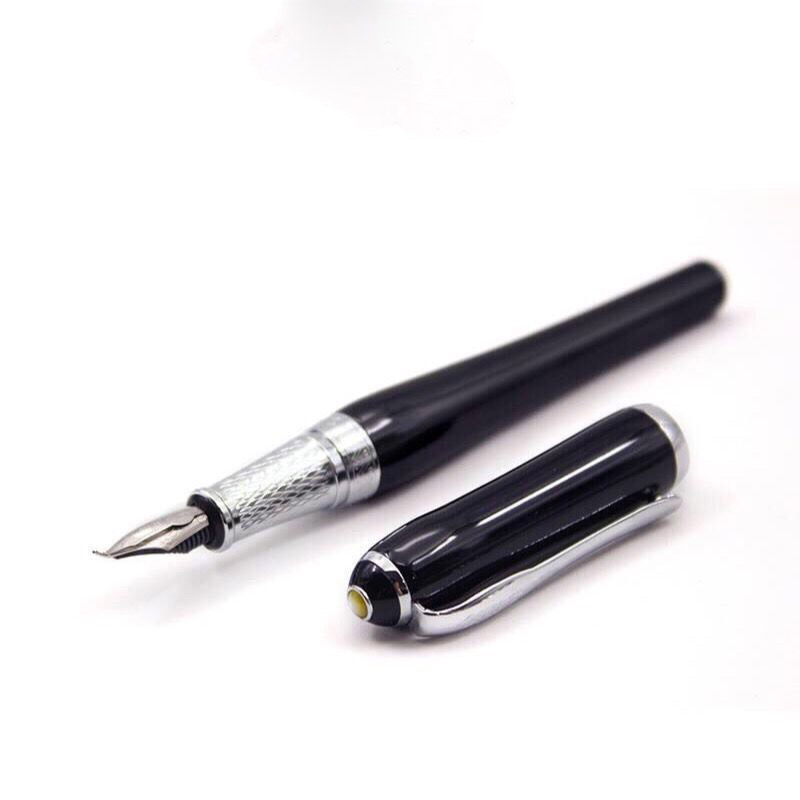 

Luxury Brand Duke 600 Fountain Pen Metal Black Double Layer Complex Nib Calligraphy Stationery Office School Supplies