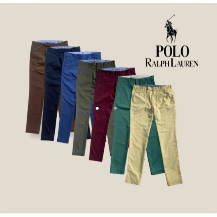 celana chinos polo ralph lauren original - Hijau