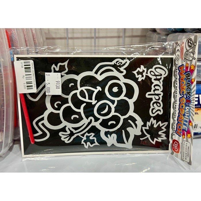 

MAGIC SCRATCH/LUKIS HITAM