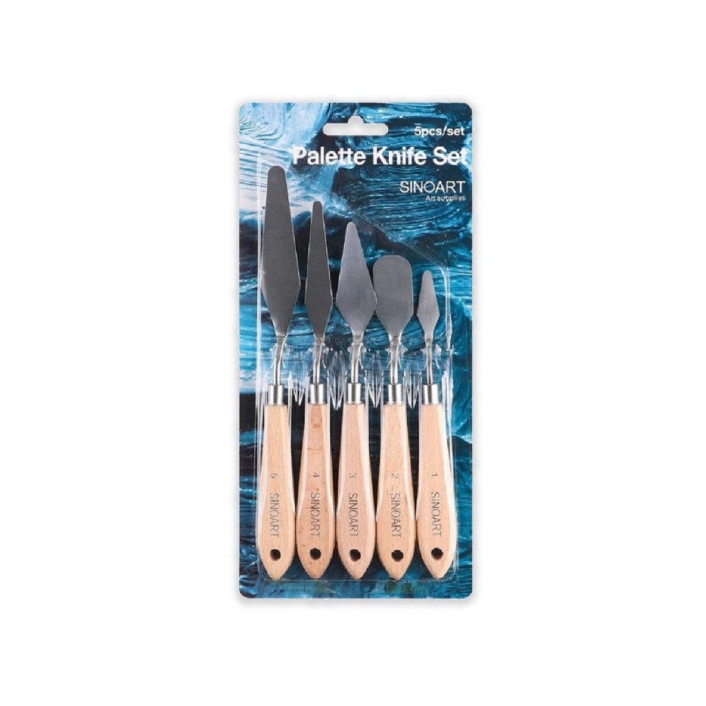 

Gramedia Surabaya - Sinoart Knife Palette Set 5 /sft092