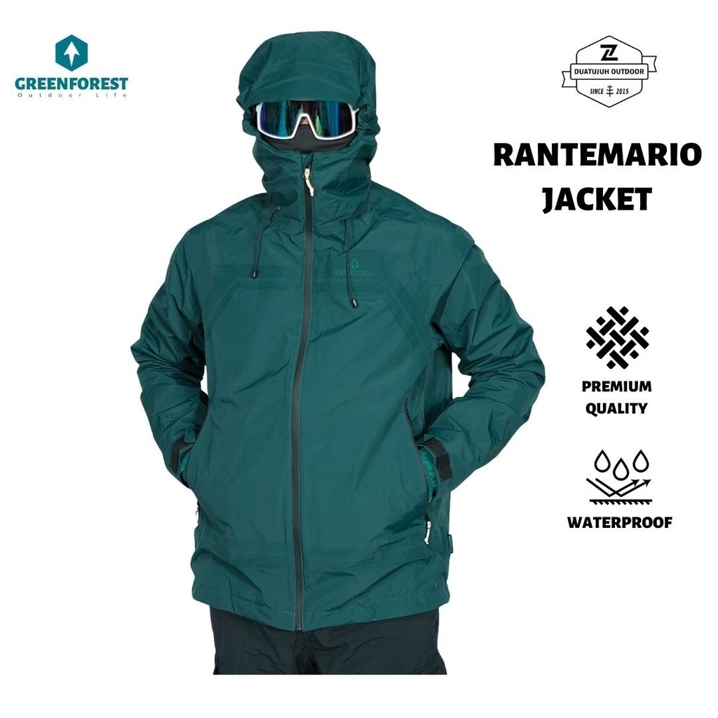 Greenforest Rantemario Jaket Gorpcore Waterproof