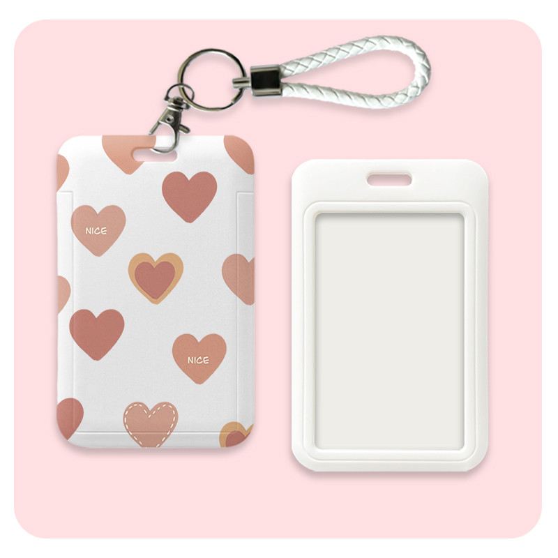 

（NO.11) ID Card holder/ Name tag gantungan kartu cute/Photocard/ Kartu akses MRT Busway gantungan kartu lanyard tempat id card kalung aesthetic nametag lucu