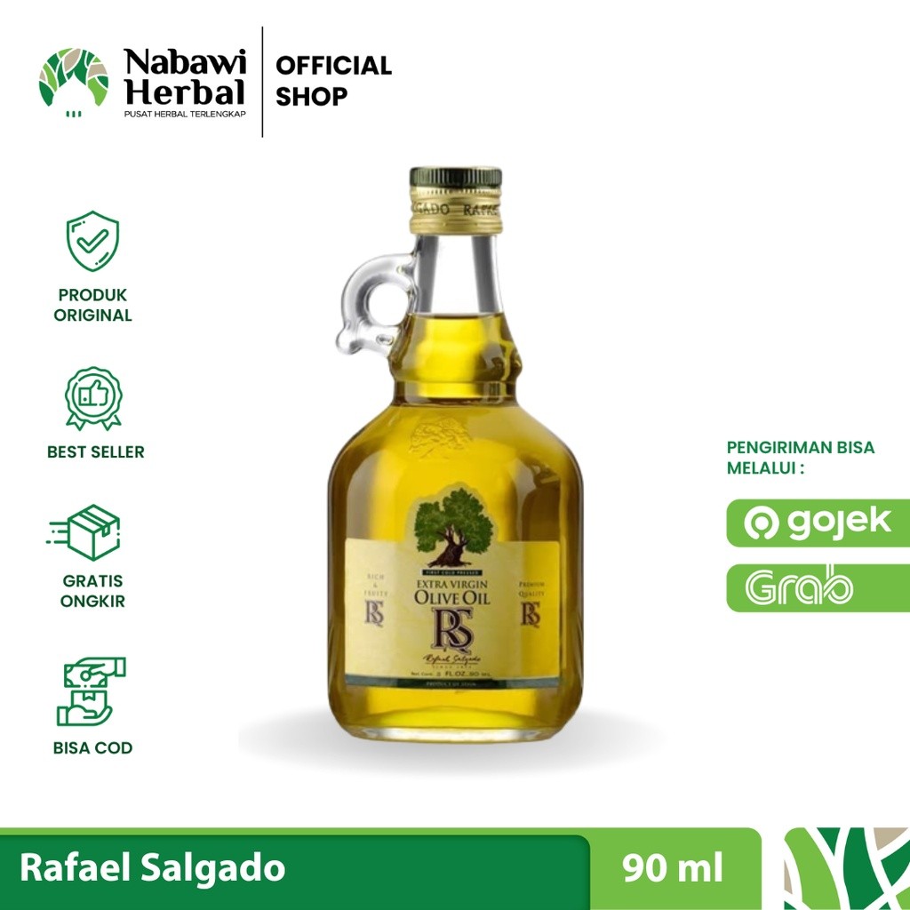 

RS RAFAEL SALGADO - Minyak Zaitun Extra Virgin Olive Oil 90ml | MajaHerbal