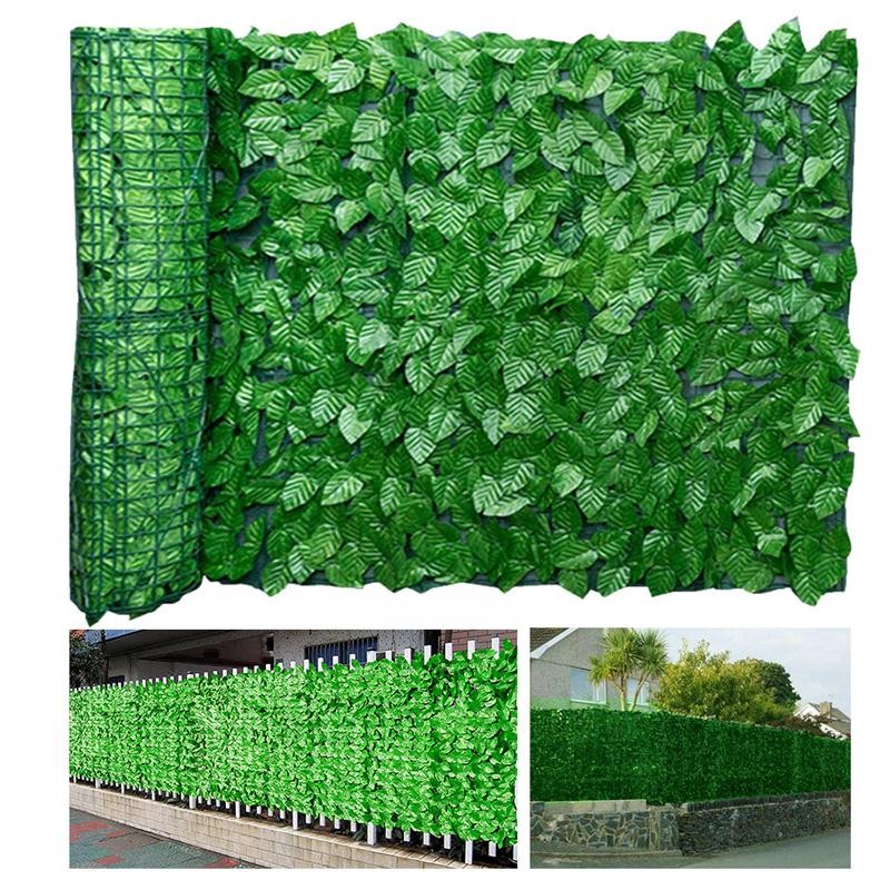 Artificial Leaf Privacy Fence Roll Wall Landscaping Fence Privacy Fence Screen Outdoor Garden Backya