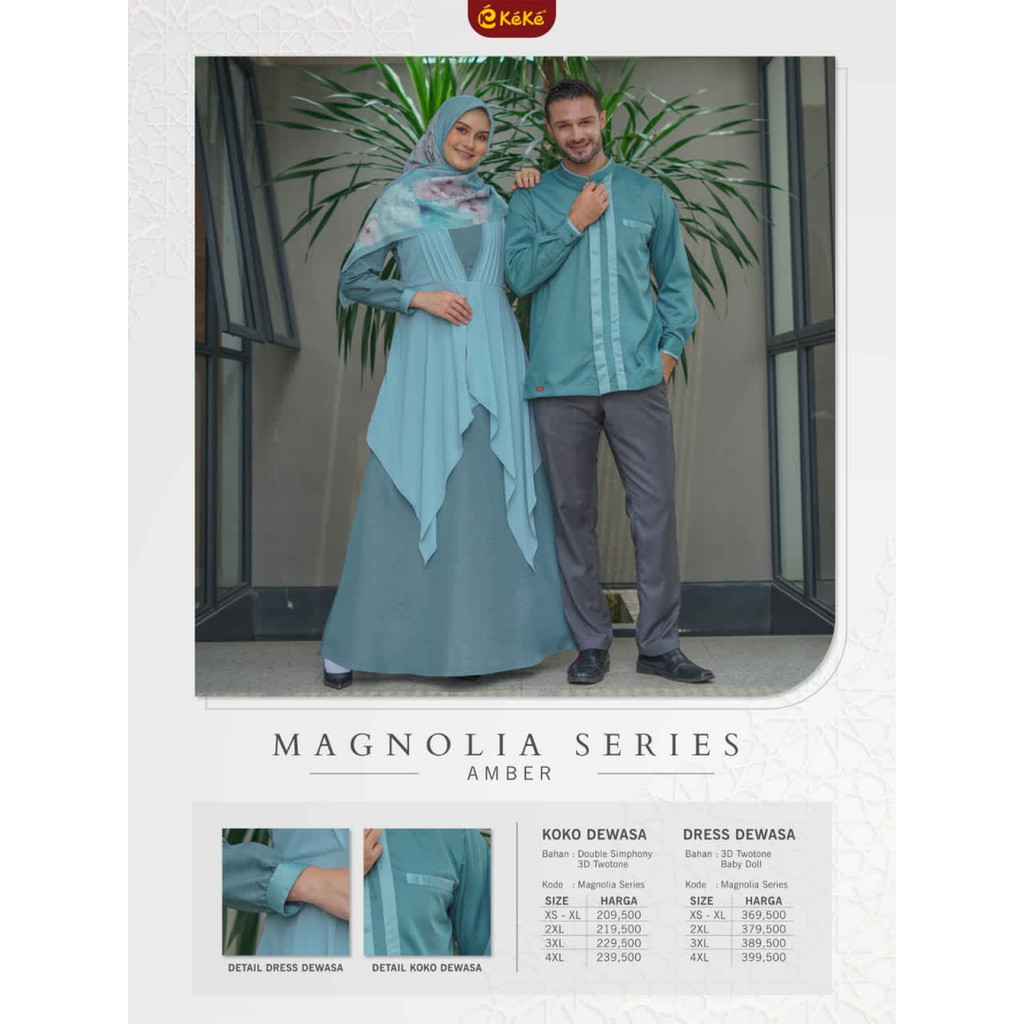 GAMIS KEKE GDK SR MAGNOLIA SERIES AMBER